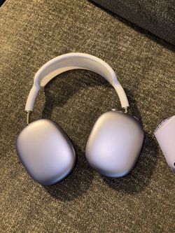 Authentic Apple AirPods Max Wireless Headphones (Purple) - Works Great / Needs TLC