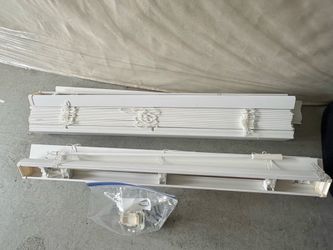 Blinds - Faux Wood, Set of 2
