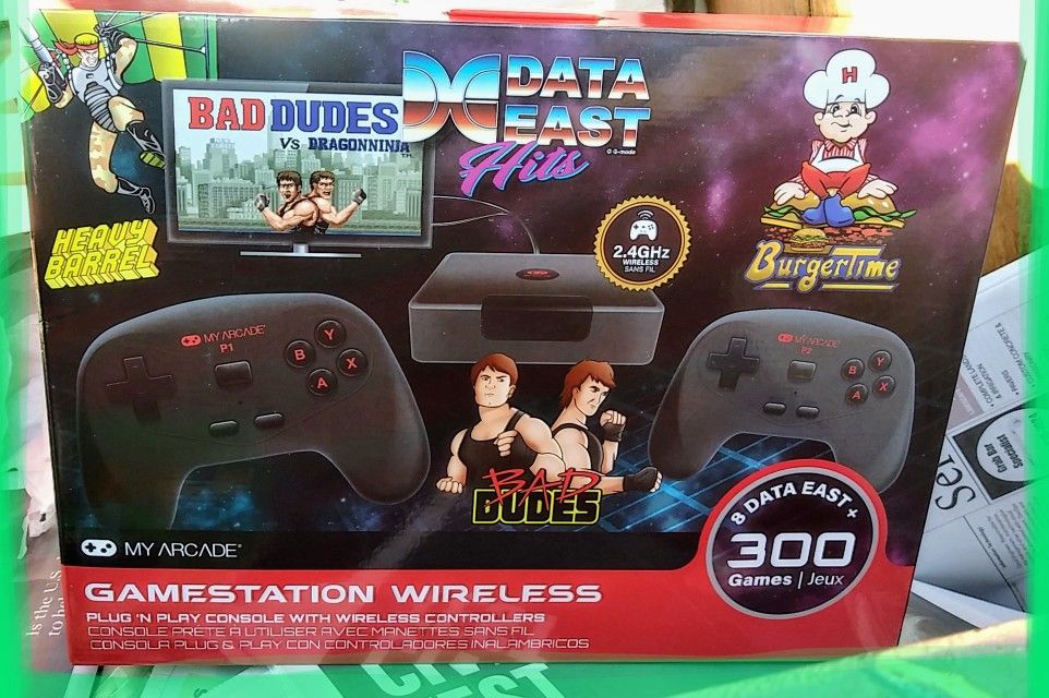 My Arcade Gamestation Wireless With Data East Hits