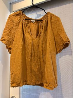 Xl brown blouse