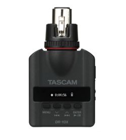 Tascam DR-10X Compact Recorder w/XLR Microphone Adapter