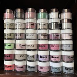 36 jars of dipping powder