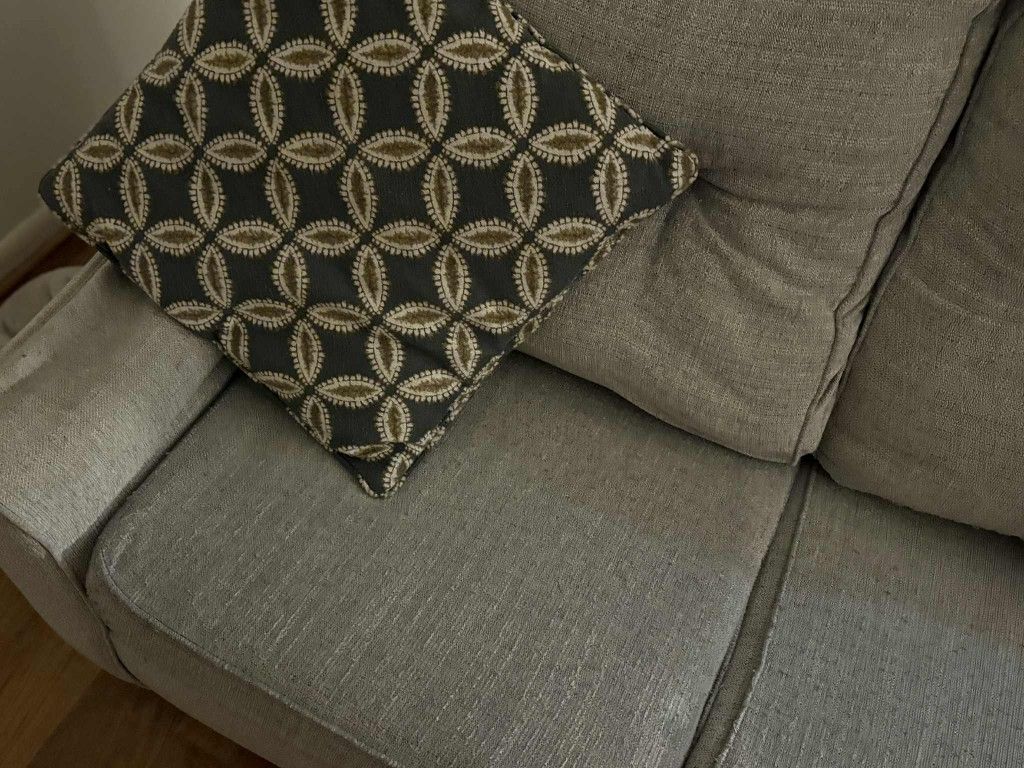Great couches, I paid 375 form with pillows. You're so free home. Asking 100