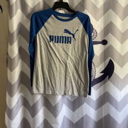 Boys Long Sleeve Puma Shirt 