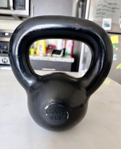 CAP 15 LB Cast Iron Kettlebell Weight – Home Gym Workout