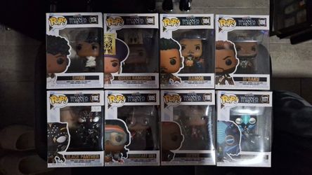 Funko Pop Black Panther Wakanda Forever Set of 8