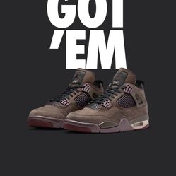 Jordan 4 Mocha X A Ma Maniere