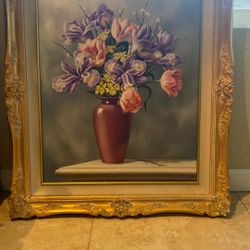 Flower Base Painting