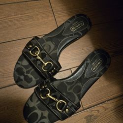 Sandals Coach Size 9