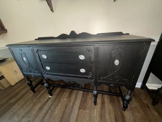 Solid wood buffet