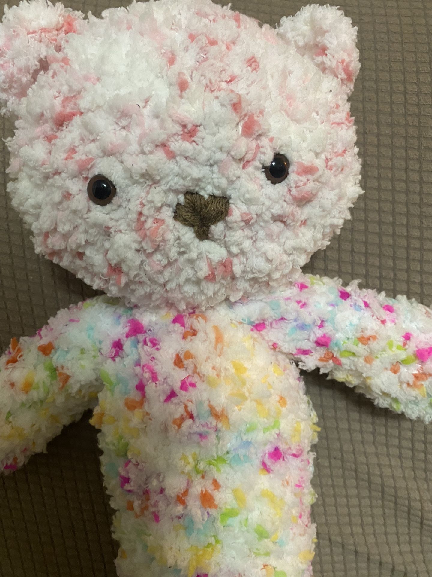 Crocheted Bear Fleece 