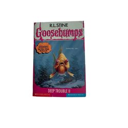 Goosebumps Deep Trouble 2 #58 | Bookmarks Included | Rare