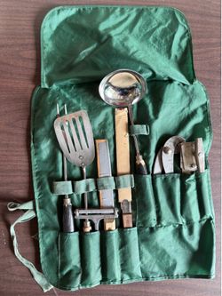 Camping cooking utensils