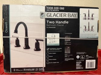 GLACIER BAY. Two Handle Bathroom Faucet