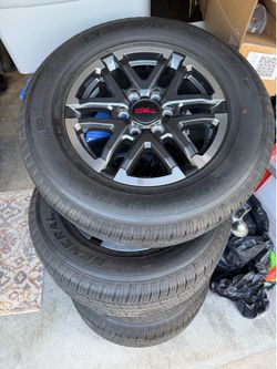 WHEELS AND TIRES OFF OF 2026 TACOMA