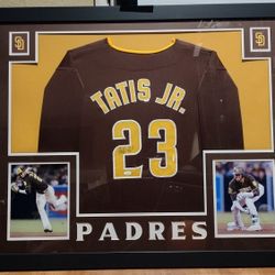San Diego Padres Signed Fernando Tatis Jr Jersey JSA
