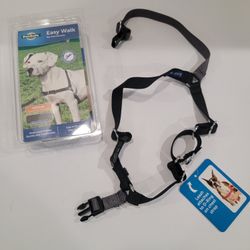 PetSafe Easy Walk Deluxe Dog Harness ~ No Pull Dog Harness Stops Pulling Sz Med.