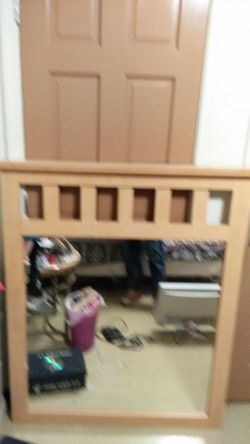 Mirror for a dresser