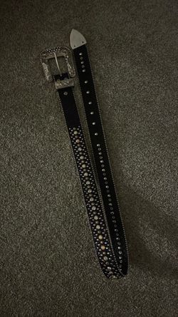 Purple B.B Simon belt size 32-34