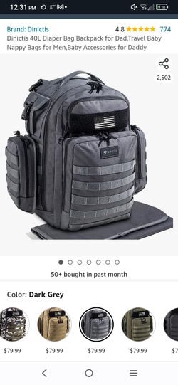 Dinictis Dad Diaper Bag 