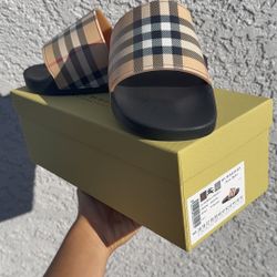 New Burberry Slides