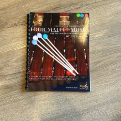 Four mallet marimba Book