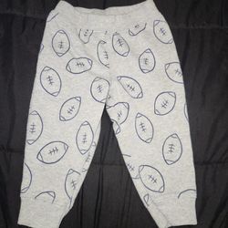 12 Month Boys Football Sweat Pants