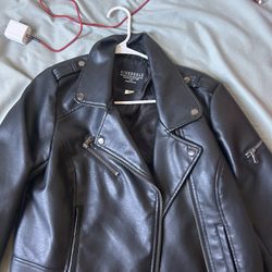 Black Leather Jacket Collab Riverdale
