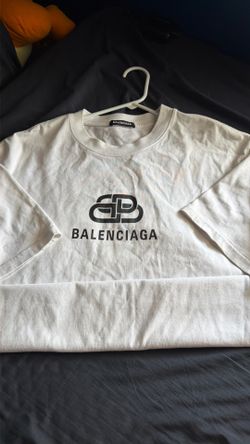 Balenciaga lock logo t shirt