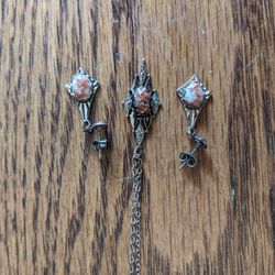 Beautiful Necklace And Earring Set