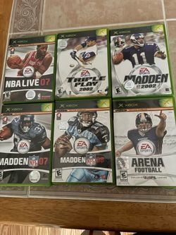 Xbox games.   $10 each.