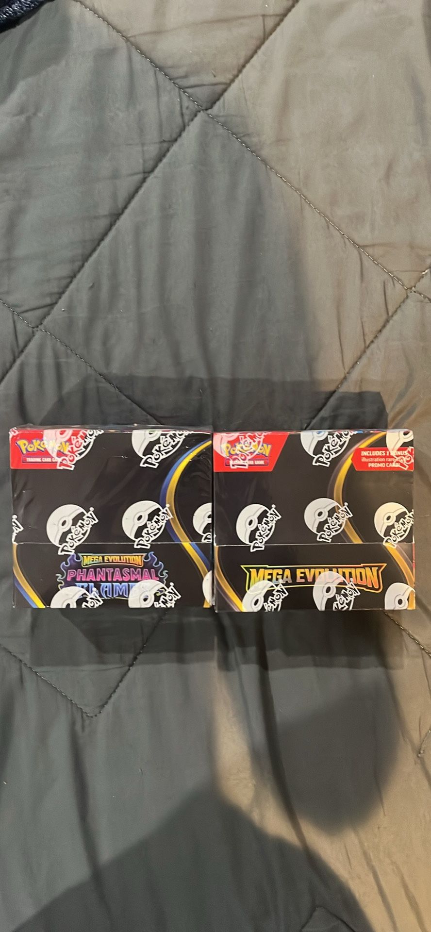 Mega Evolution + Phantasmal Flame booster box’s 