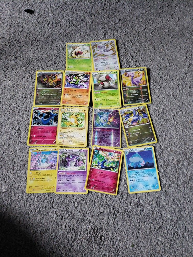 Shinys And Rare Pokemon Cards
