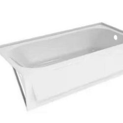 Bootz Industries Bootzcast 60 in. x 30 in. Soaking Alcove Bathtub w/ Right Drain