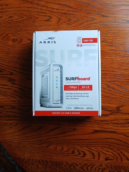 ARRIS Surfboard (32x8) Cable Modem, DOCSIS 3.0