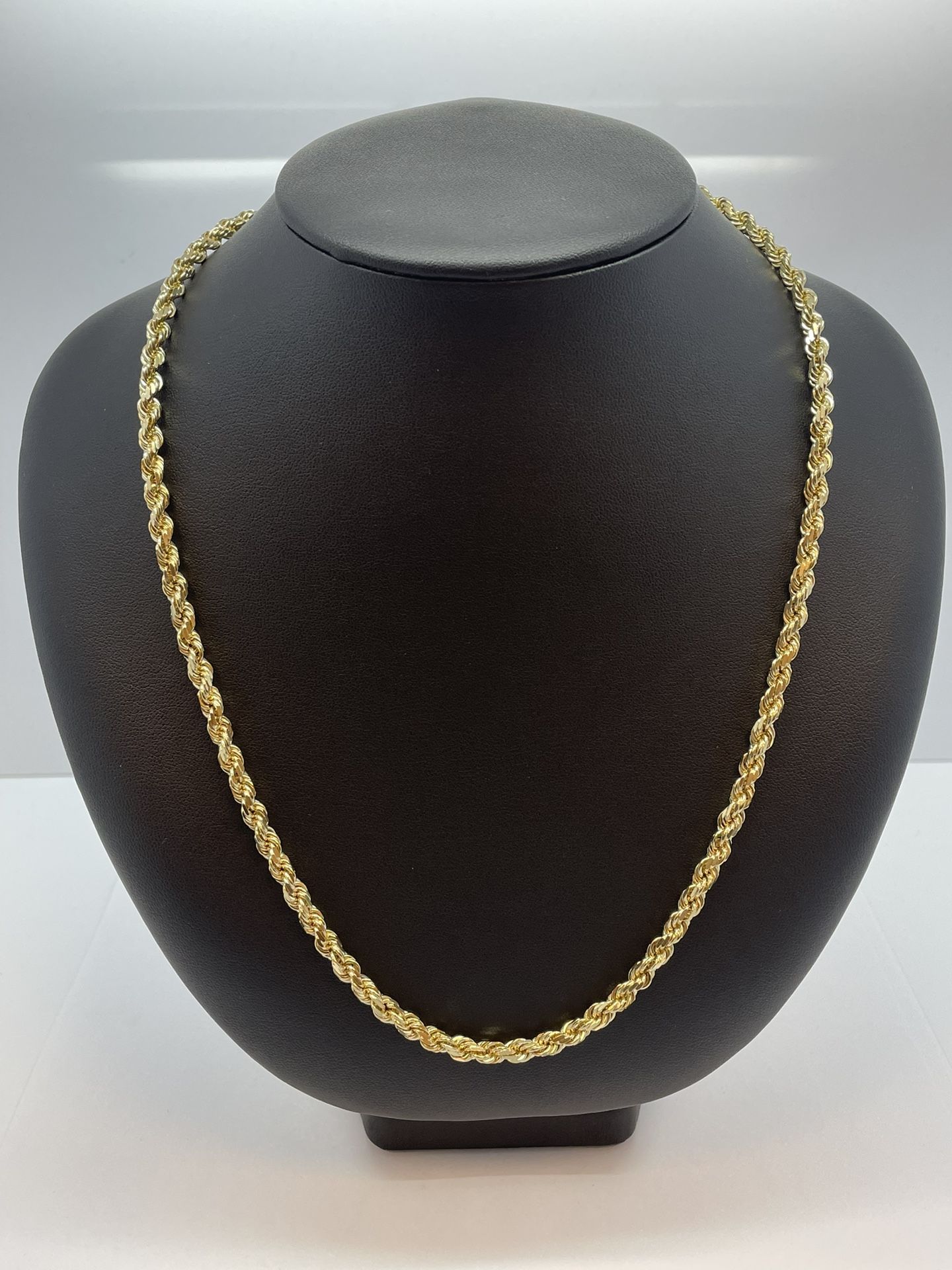 10K Gold Rope Chain. New 