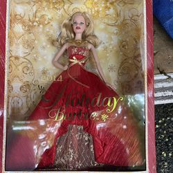 Barbie 2014 Holiday Doll with Ornament