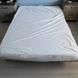 Queen Mattress And Frame $100 OBO