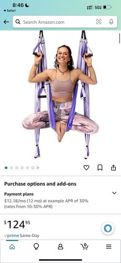 YOGABODY Yoga Trapeze Stand, Suitable for Aerial Silk, Yoga Swings, Stable  Rock-solid Aluminium, Indoor and Outdoor Use for Sale in Clovis, CA -  OfferUp