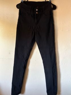 T&Y Fashion black skinny jeans for girls, size 6/7