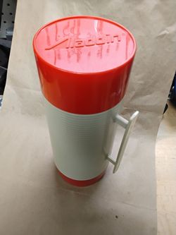 Vintage Aladdin Hy-Lo Insulated Vacuum Thermos 32 Oz Bottle $10