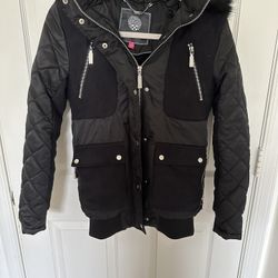 Vince Camuto Winter Coat With Adjustable Hood XS