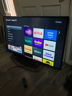 Sharp - 55" Class - LED 3840x2160p - Smart - 4K UHD TV with HDR Roku TV ***READ THE DESCRIPTION