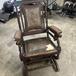 Vintage Victorian Platform Rocker