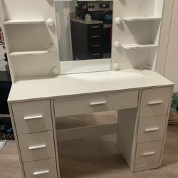 White Vanity