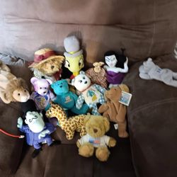 Vintage And NEW stuffed Animals 