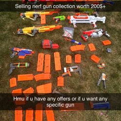 Nerf Gun Collection 