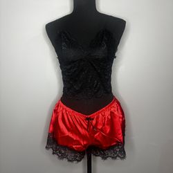  Intimates & Sleepwear Red And Black 