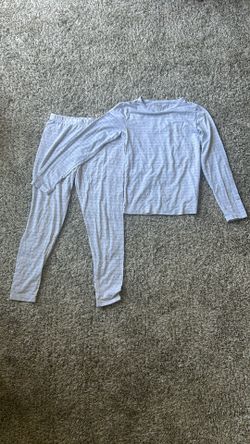 Kid 2 Pack Medium White Thermals