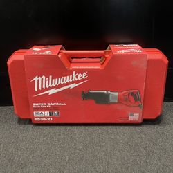 Milwaukee 6538-21 15A 1-1/4” Stroke Super Sawzall Corded 